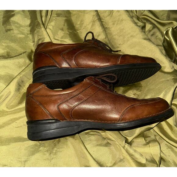 Johnston & Murphy Brown Leather Oxfords Mens 9.5 M main image 4